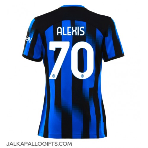 Inter Milan Alexis Sanchez #70 Kotipaita Naiset 2023-24 Lyhythihainen